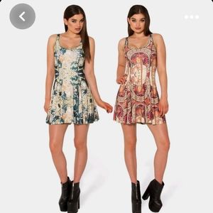 BLACKMILK MUCHA BLACK VS LA TRAPPISTINE INSIDE OUT DRESS - LIMITED L